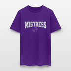 Mistress Varsity Unisex Play Tee (Colors) - purple