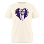 Heartbound Rope Bunny  Unisex Play Tee - sweet cream heather