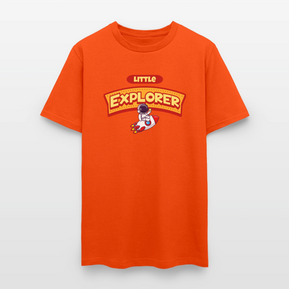 Little Explorer Unisex Play Tee - orange