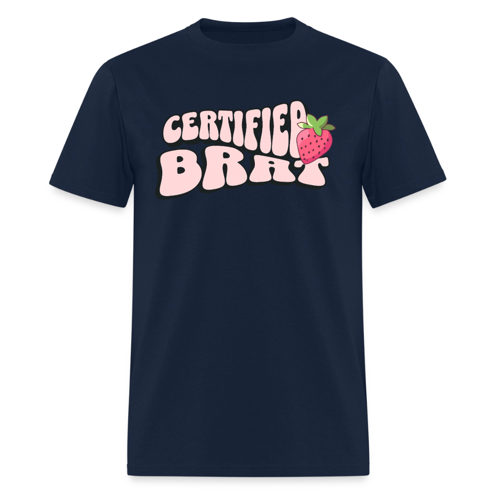Certified Brat Unisex Play Tee (Colors) - navy