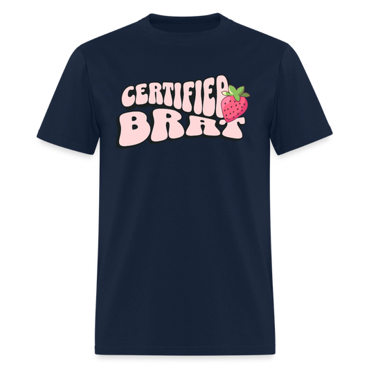 Certified Brat Unisex Play Tee (Colors) - navy