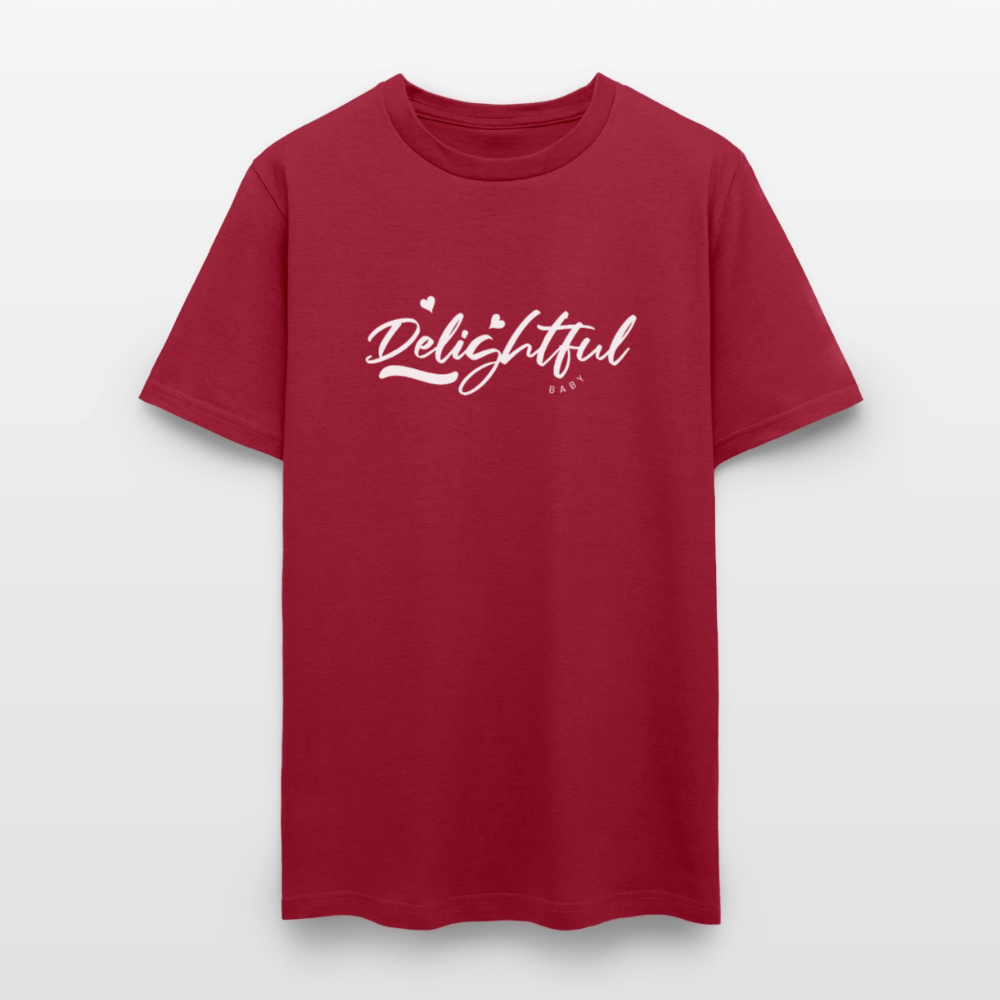 Delightful Baby Unisex Play Tee - dark red