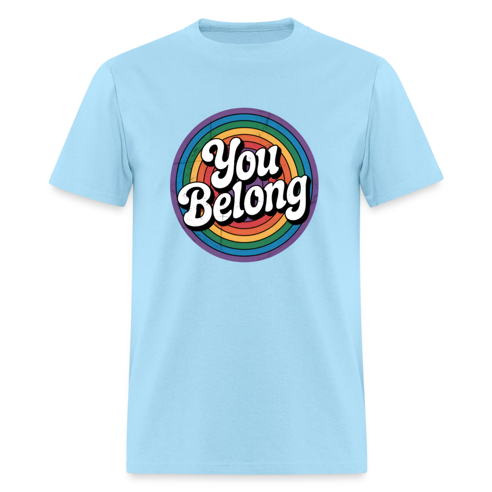 You Belong Pride Unisex Play Tee (Colors) - powder blue