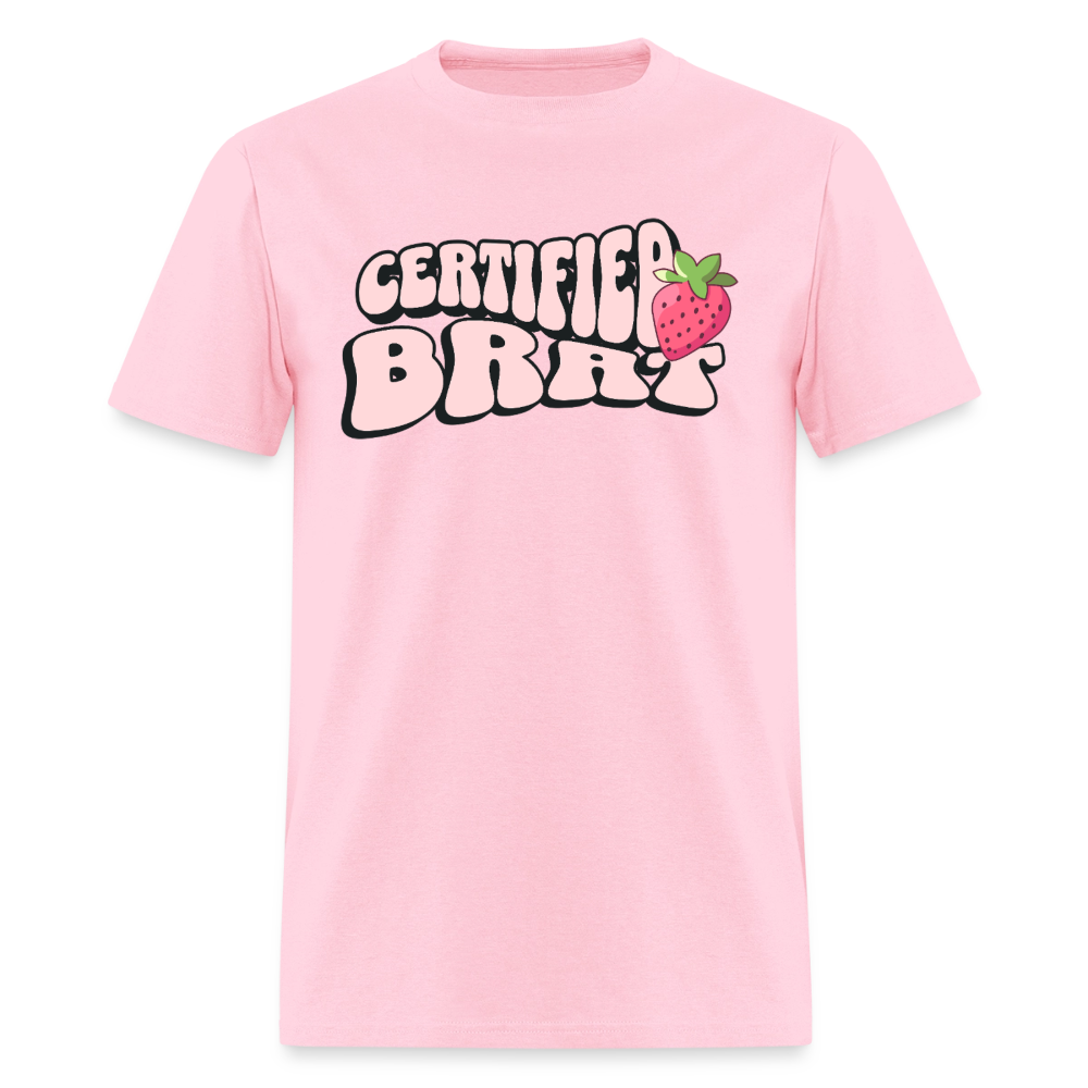 Certified Brat Unisex Play Tee (Colors) - pink