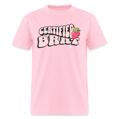 Certified Brat Unisex Play Tee (Colors) - pink