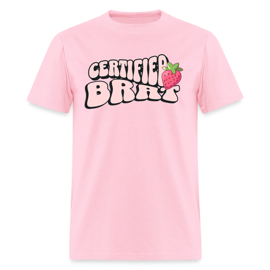 Certified Brat Unisex Play Tee (Colors) - pink