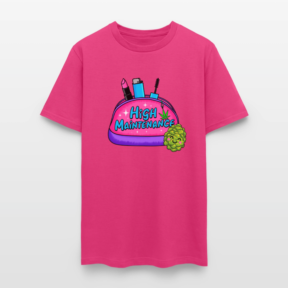 High Maintenance Unisex Play Tee (Colors) - fuchsia