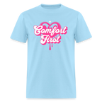 Comfort First Unisex Play Tee - powder blue
