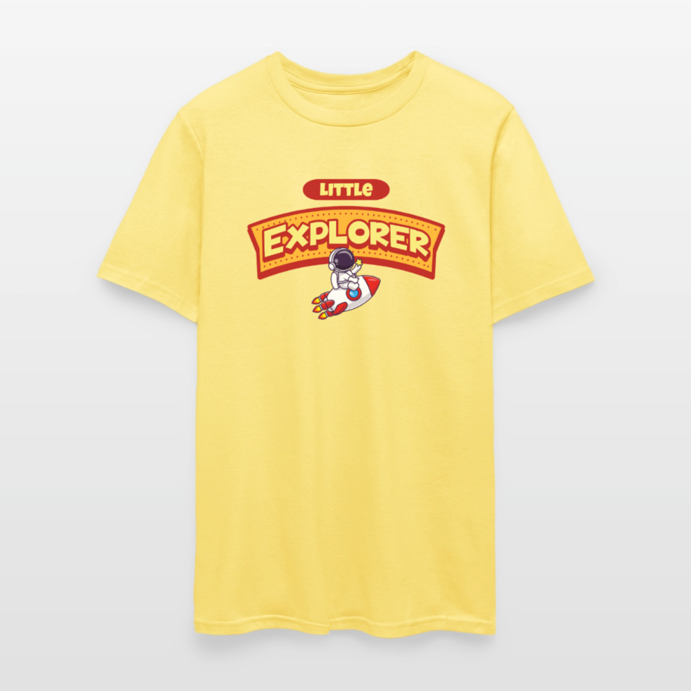 Little Explorer Unisex Play Tee - cornsilk