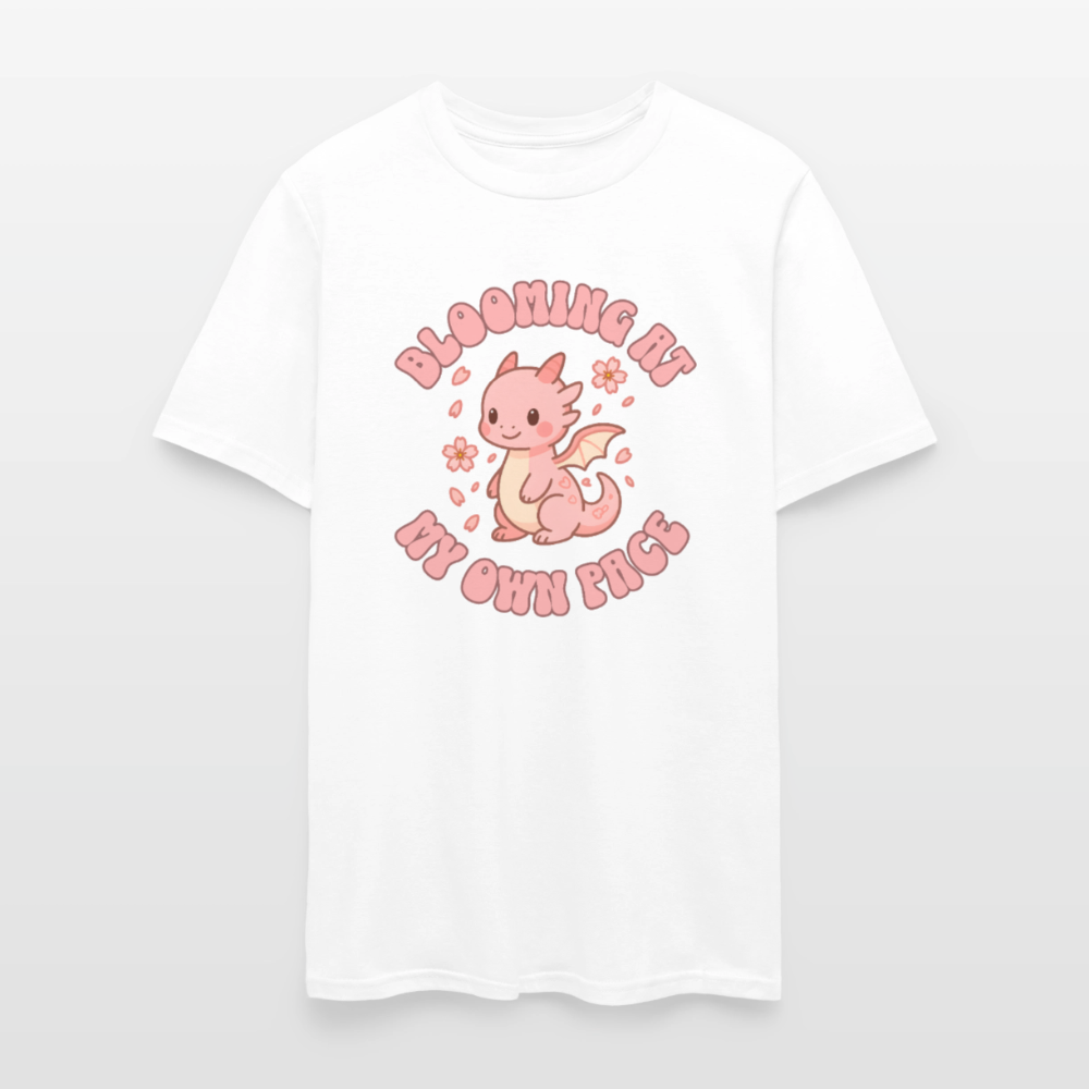 Blooming Dragon Unisex Play Tee (Colors) - white
