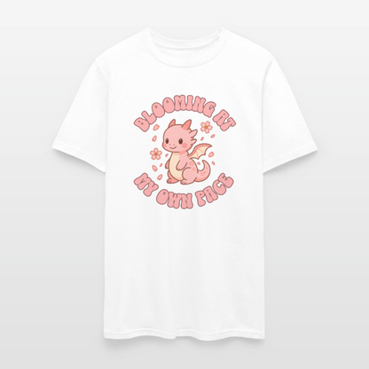 Blooming Dragon Unisex Play Tee (Colors) - white
