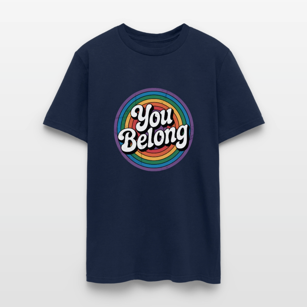 You Belong Pride Unisex Play Tee (Colors) - navy