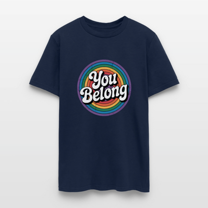 You Belong Pride Unisex Play Tee (Colors) - navy