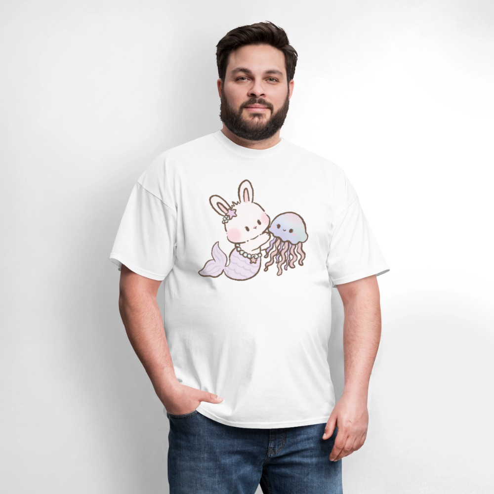 Mermaid BunBun Unisex Play Tee (Colors) - white