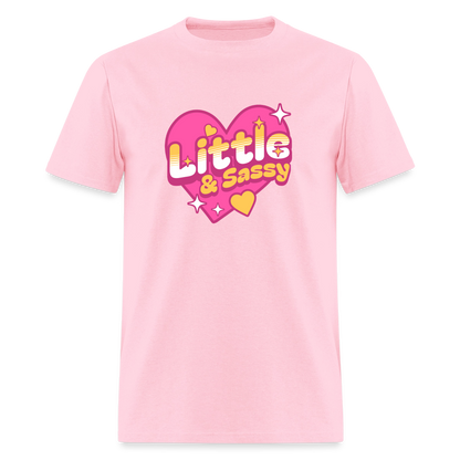 Little & Sassy Unisex Play Tee (Colors) - pink