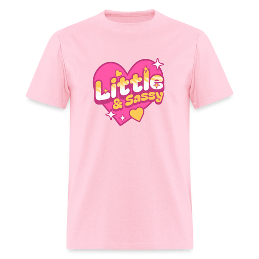 Little & Sassy Unisex Play Tee (Colors) - pink