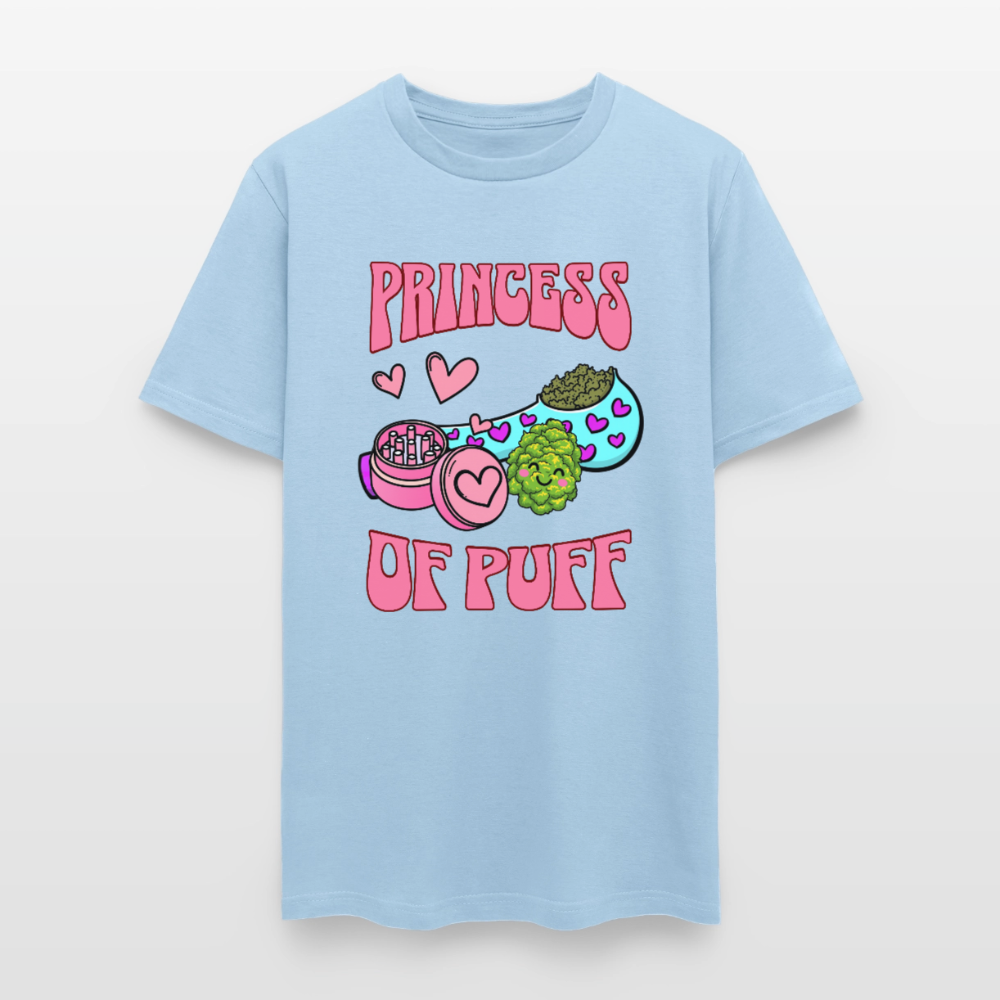 Princess of Puff Unisex Play Tee - powder blue