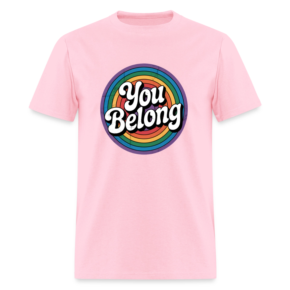 You Belong Pride Unisex Play Tee (Colors) - pink