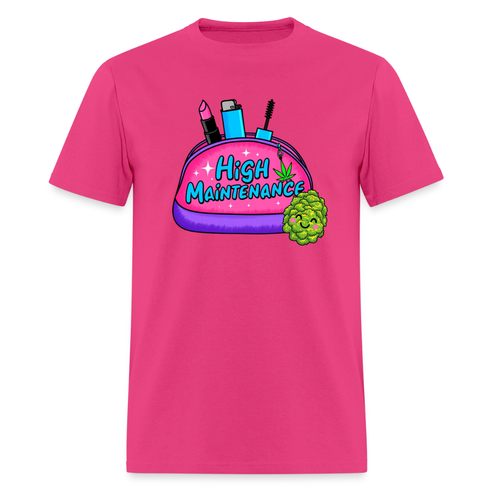 High Maintenance Unisex Play Tee (Colors) - fuchsia