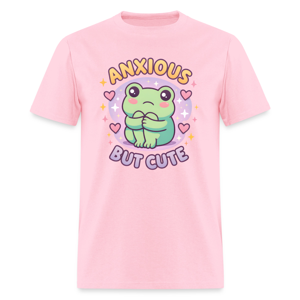 Anxious But Cute Unisex Play Tee - pink