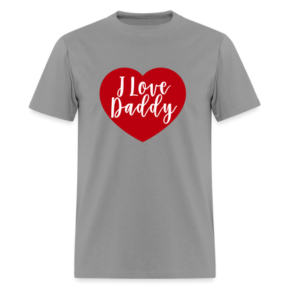 I Love Daddy Unisex Play Tee (Colors) - rock