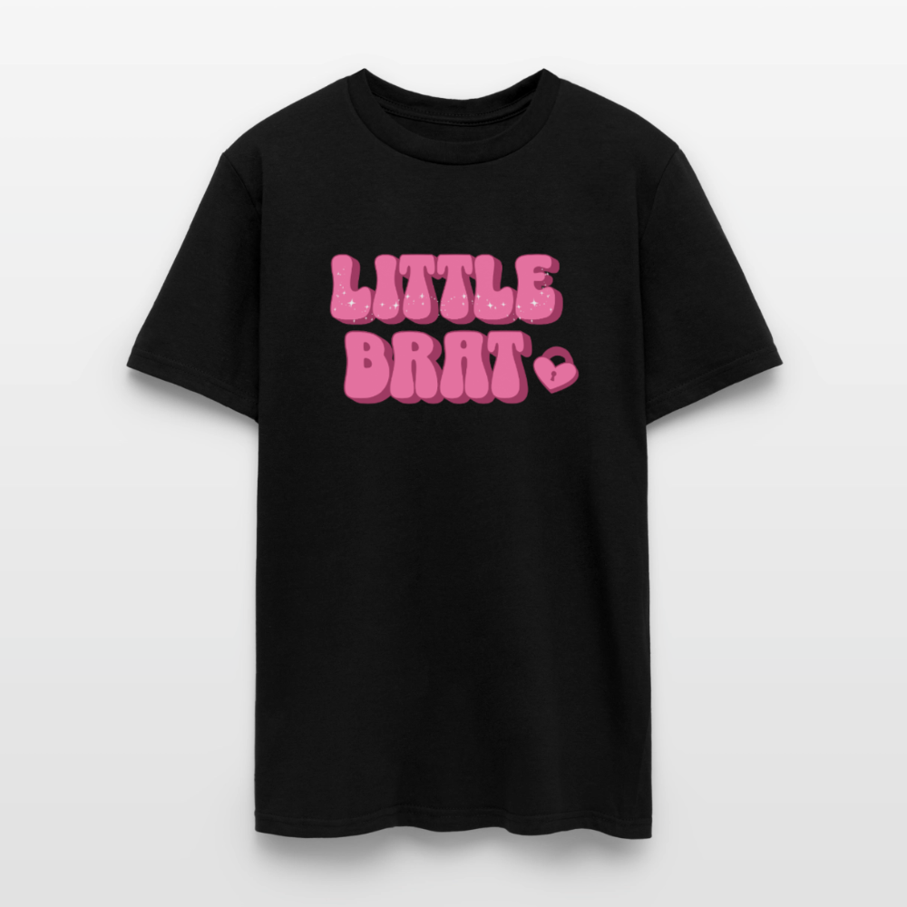 Little Brat Unisex Play Tee - black