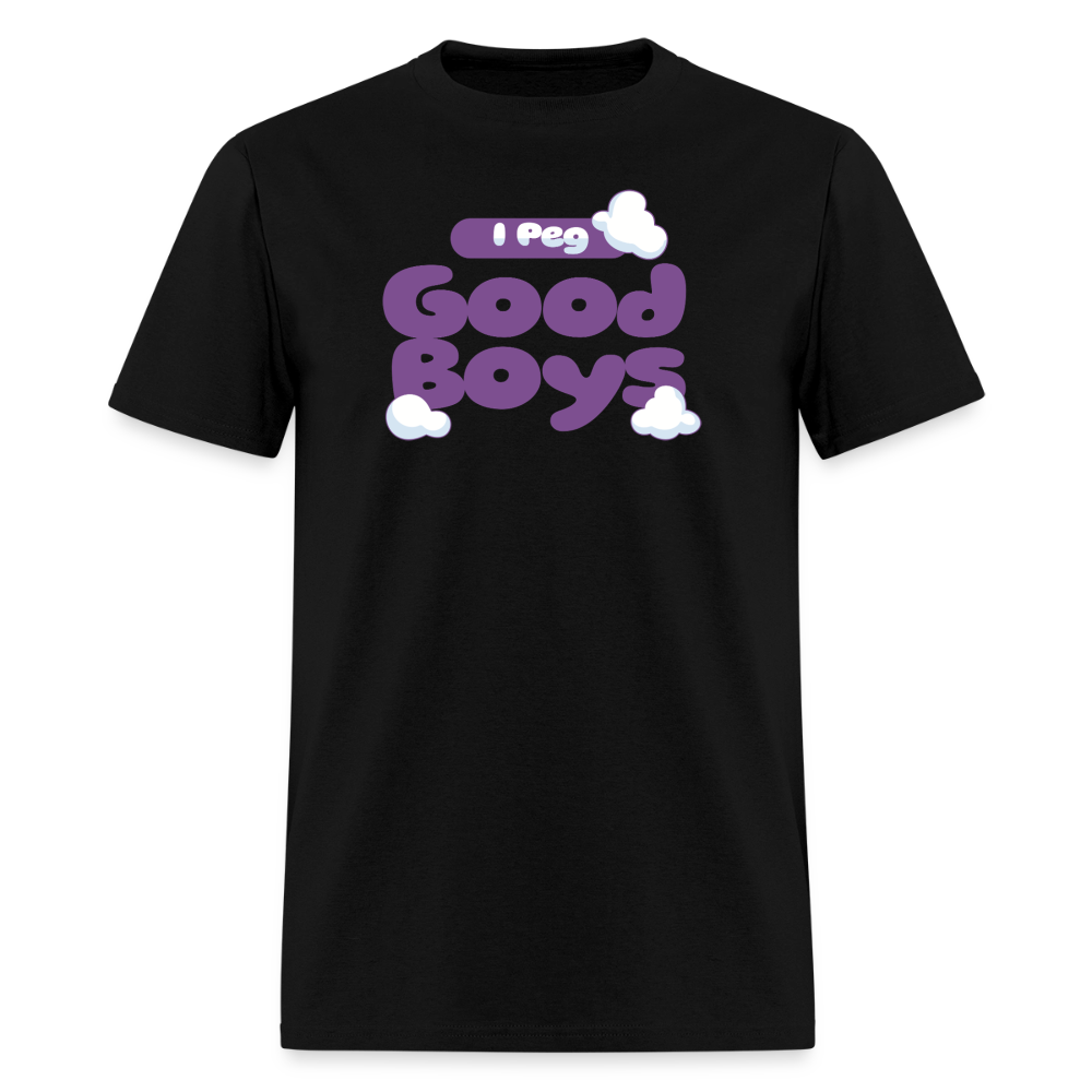 Peg Good Boys Unisex Play Tee  (Colors) - black