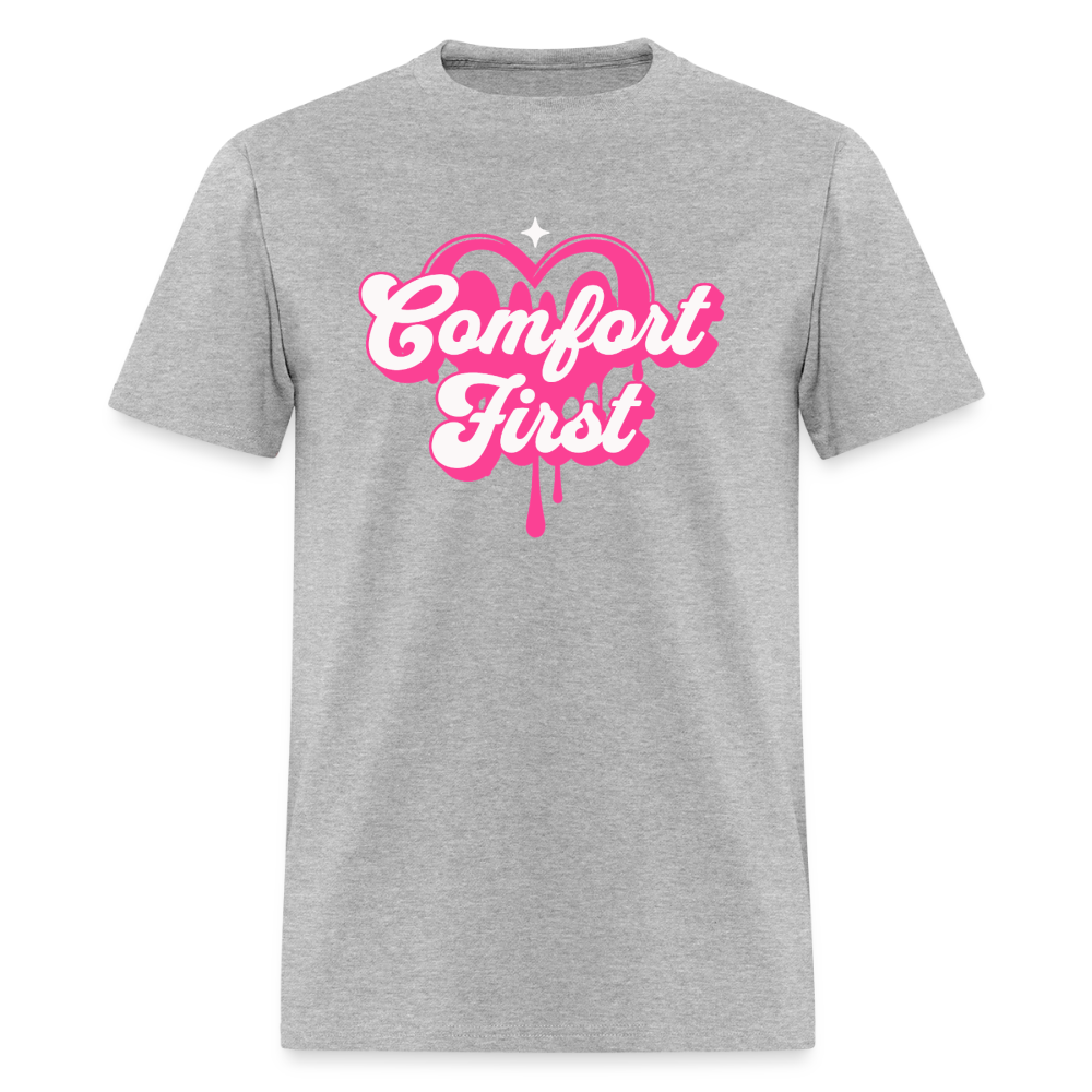 Comfort First Unisex Play Tee - heather gray