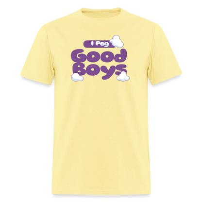 Peg Good Boys Unisex Play Tee  (Colors) - cornsilk