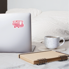 Soft Mode Forever Pastel Vinyl Sticker - white matte