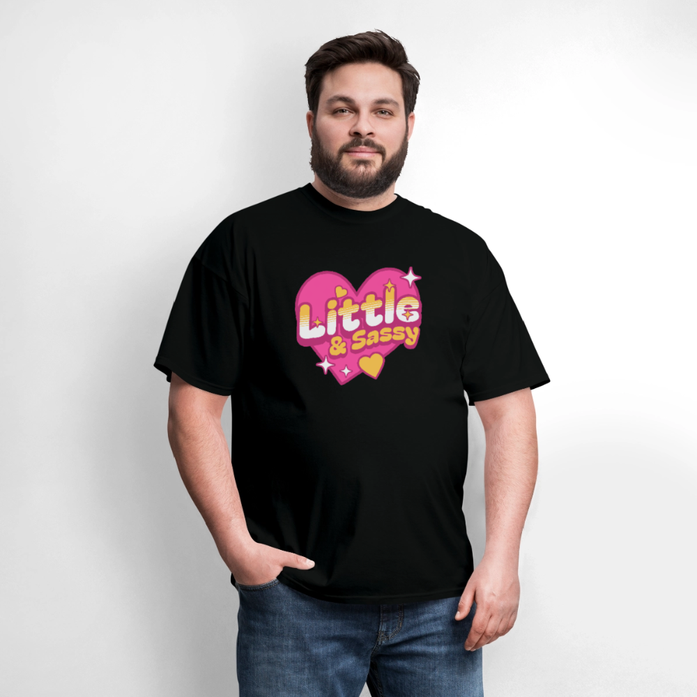 Little & Sassy Unisex Play Tee (Colors) - black