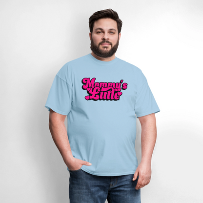 Mommy's Little Unisex Play Tee - powder blue