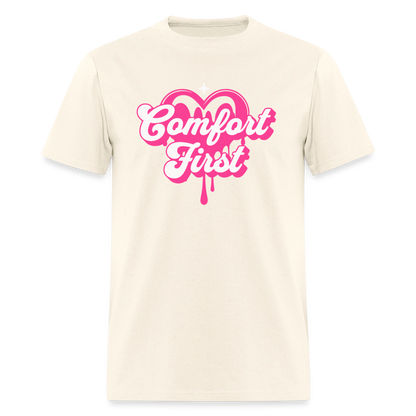 Comfort First Unisex Play Tee - sweet cream heather