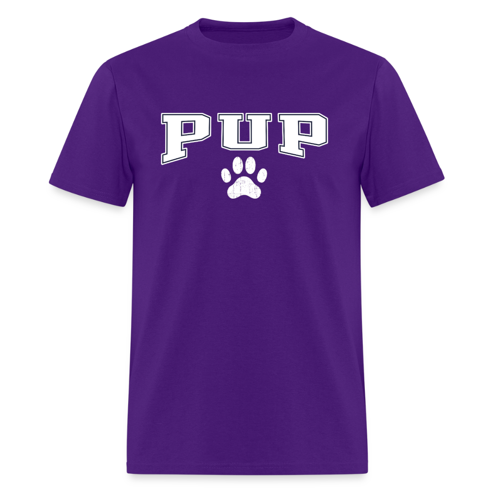 Pup Paw Unisex Play Tee (Colors) - purple
