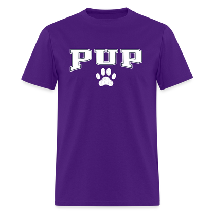 Pup Paw Unisex Play Tee (Colors) - purple