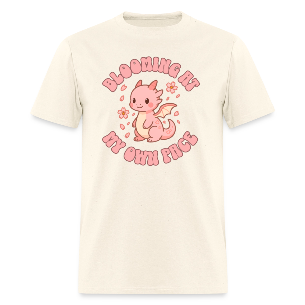 Blooming Dragon Unisex Play Tee (Colors) - sweet cream heather