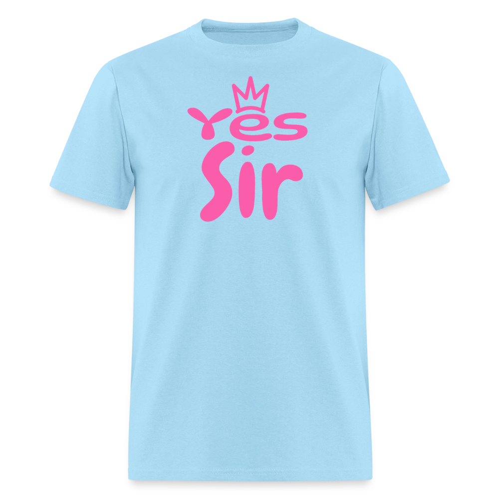 Yes Sir Unisex Play Tee (Colors) - powder blue