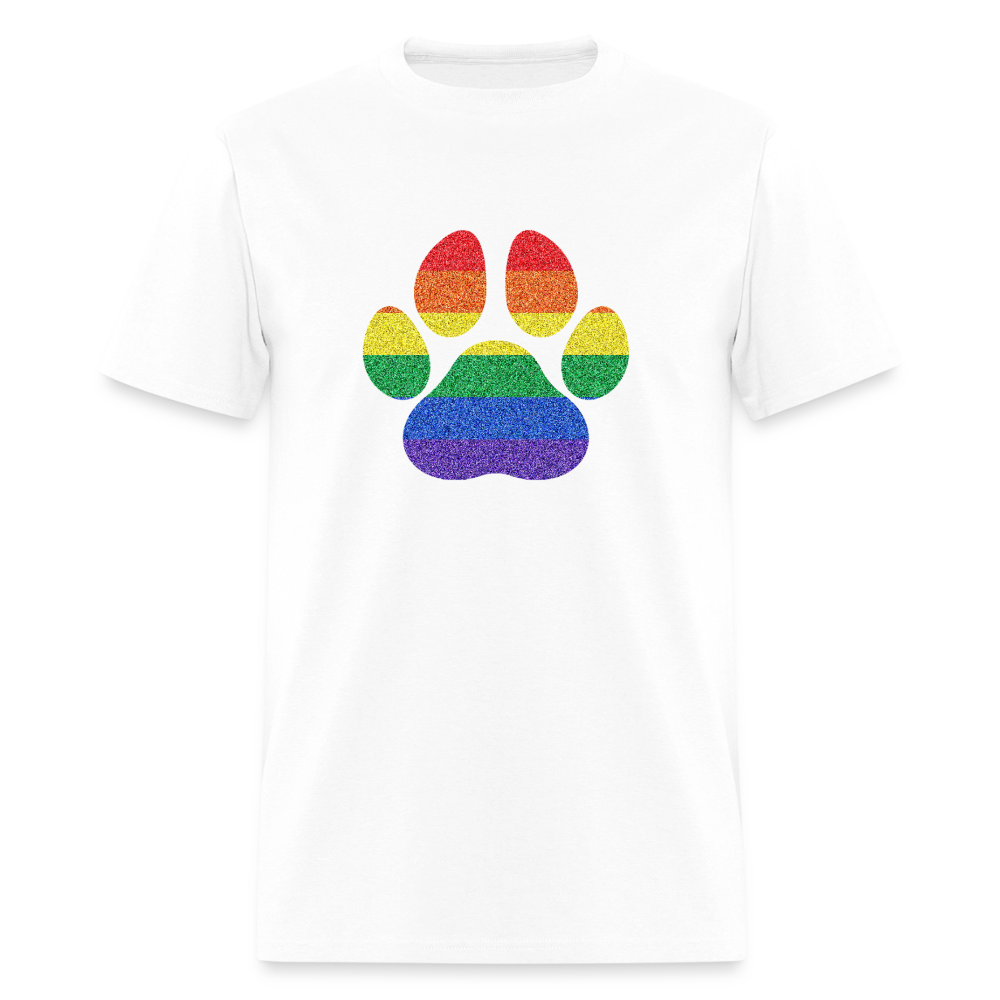 Paw Pride Unisex Play Tee - white