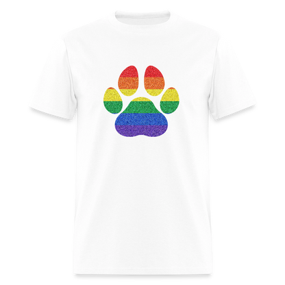 Paw Pride Unisex Play Tee - white