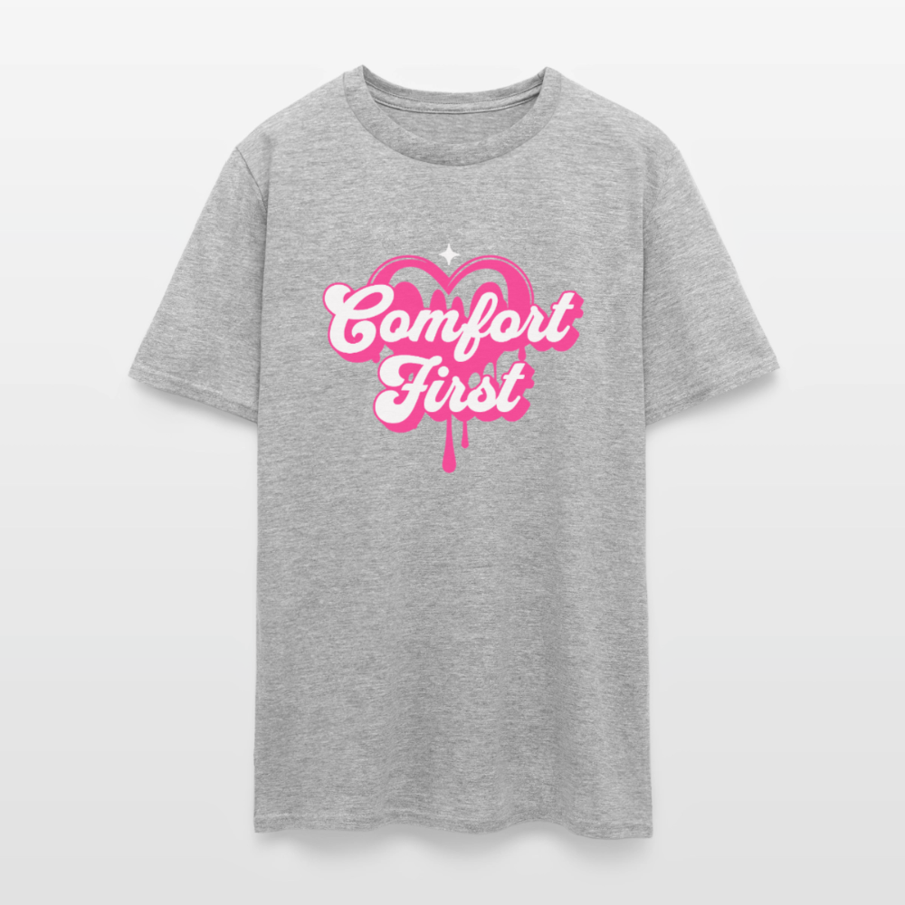 Comfort First Unisex Play Tee - heather gray