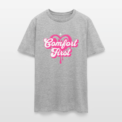 Comfort First Unisex Play Tee - heather gray