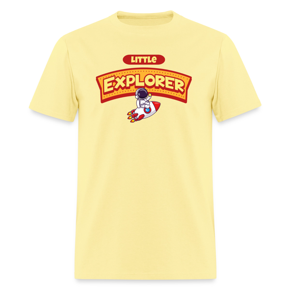 Little Explorer Unisex Play Tee - cornsilk