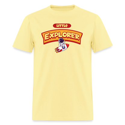 Little Explorer Unisex Play Tee - cornsilk