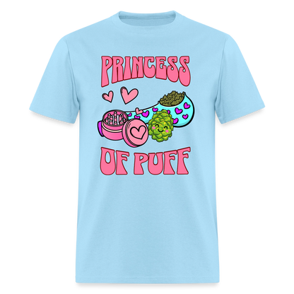 Princess of Puff Unisex Play Tee - powder blue