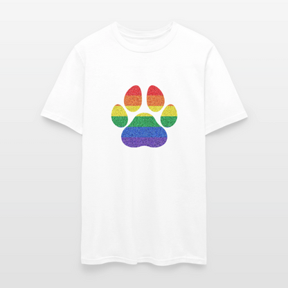Paw Pride Unisex Play Tee - white