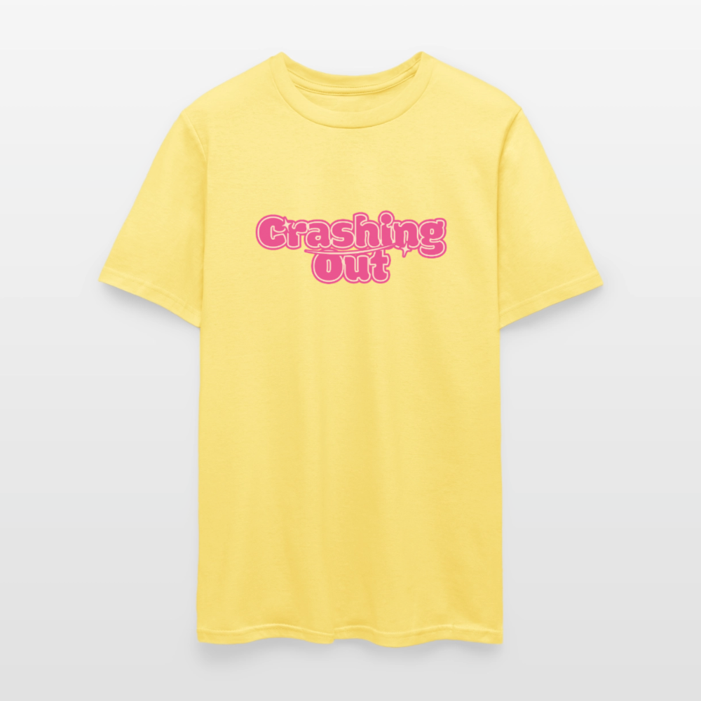 Crashing Out Unisex Play Tee - cornsilk