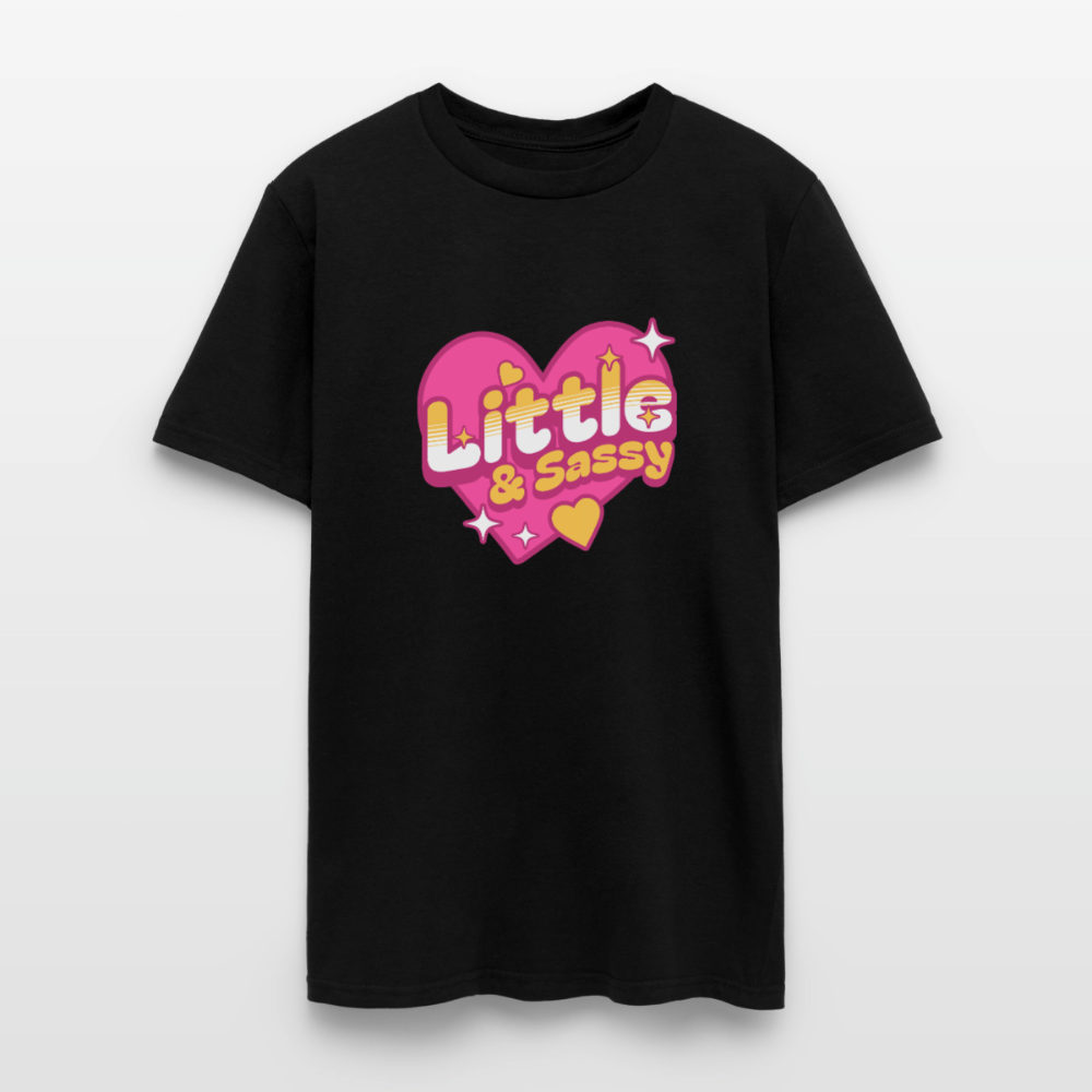 Little & Sassy Unisex Play Tee (Colors) - black