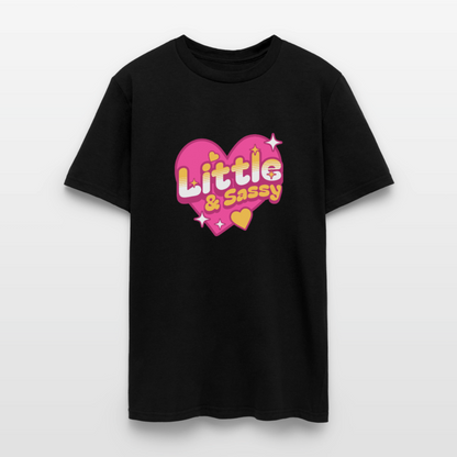 Little & Sassy Unisex Play Tee (Colors) - black