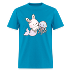 Mermaid BunBun Unisex Play Tee (Colors) - turquoise