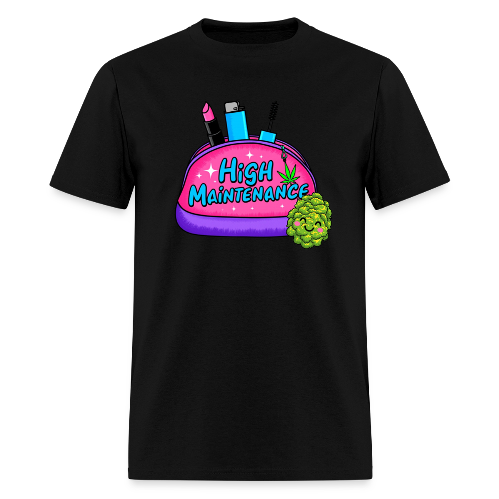 High Maintenance Unisex Play Tee (Colors) - black